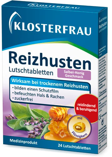Klosterfrau Reizhusten Lutschtabletten Salbei-Honig