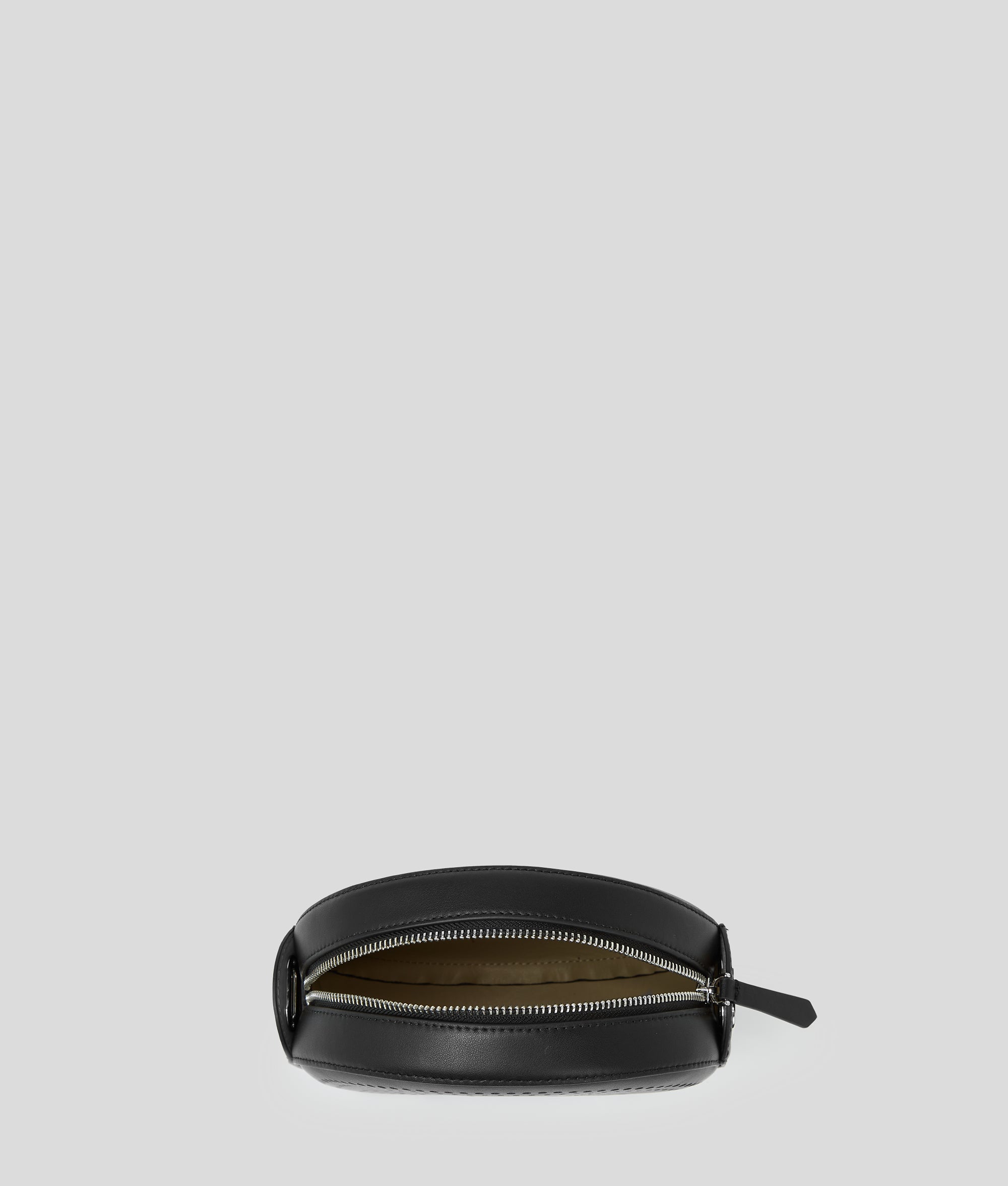 K/Circle ronde crossbodytas met logo in reliëf