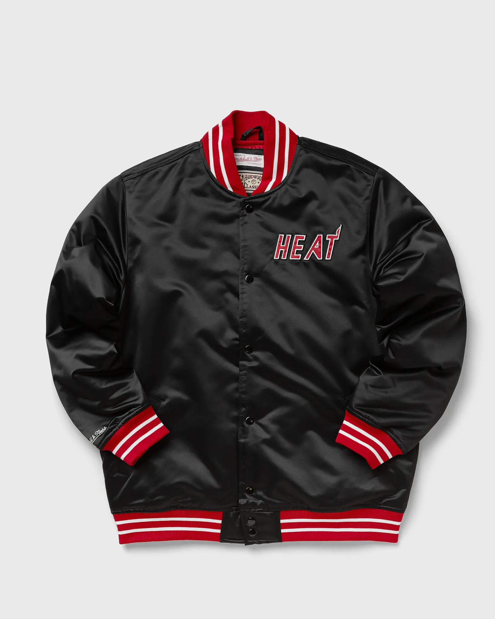 Mitchell & Ness NBA Heavyweight Satin Jacket Miami Heat