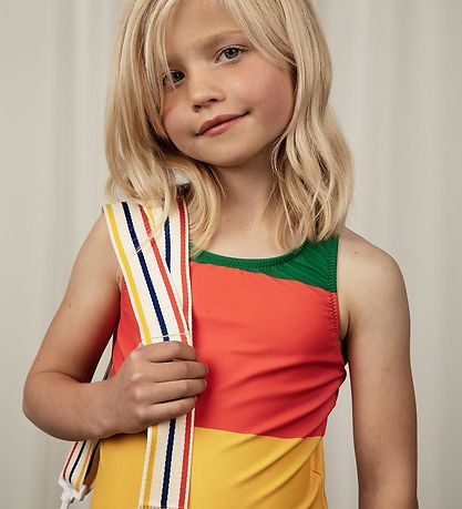 Mini Rodini Badeanzug - UV50+ - Stripe - Multi