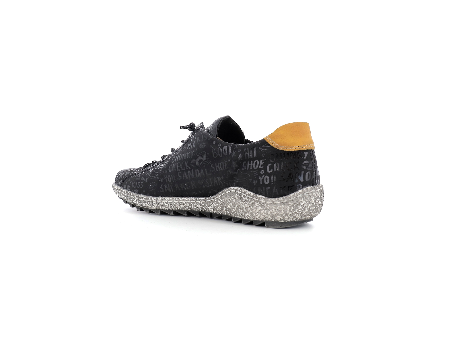 Rieker-L7560 Synthétique Noir