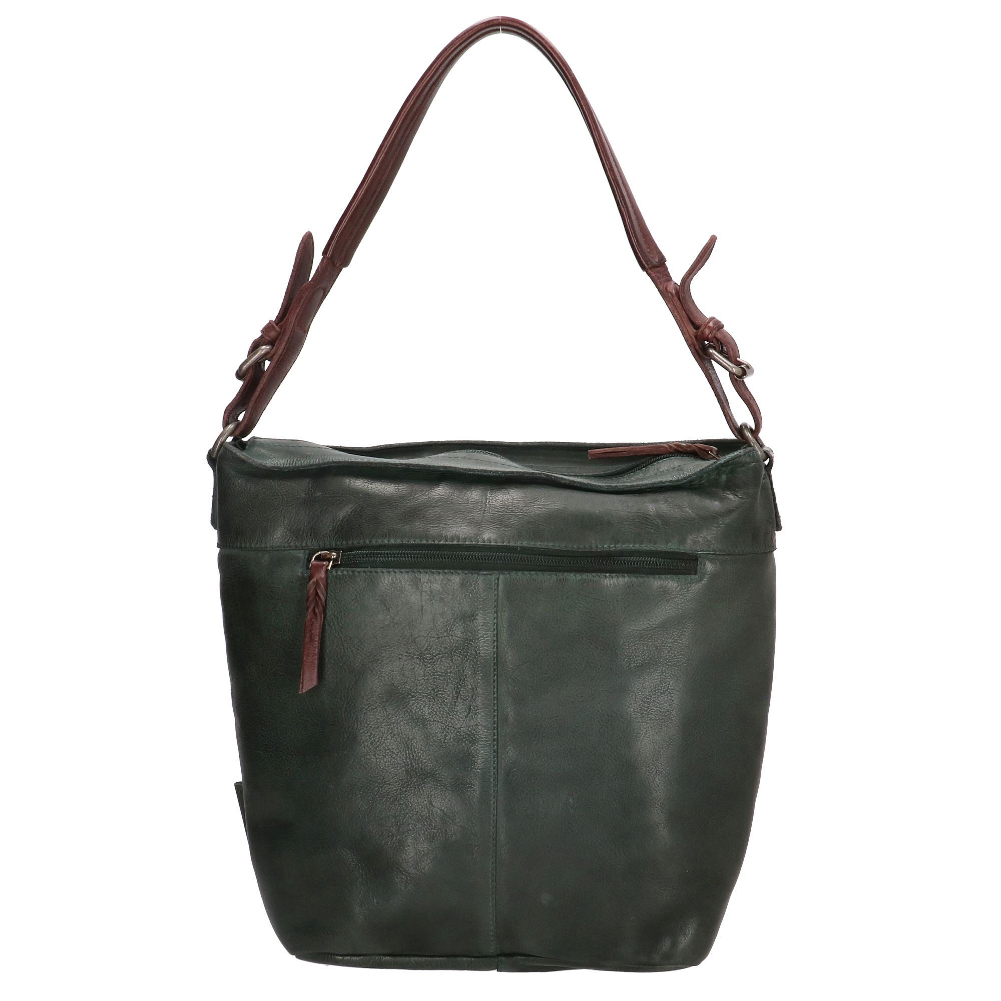 Micmacbags Highland Park Hand/ Schoudertas Smaragd Groen
