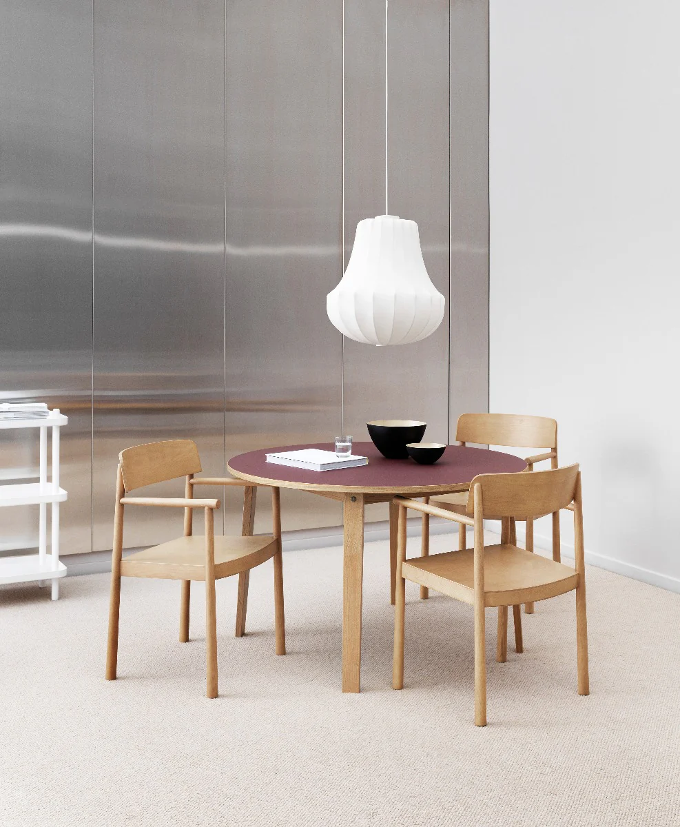 Normann Copenhagen  Phantom lampe eu small, Hvid - H: 47 x Ø: 45 cm
