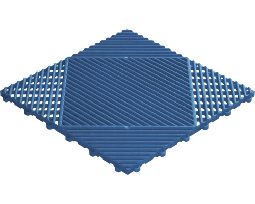 Florco Classic kunststof kliktegel, 40x40 cm, blauw