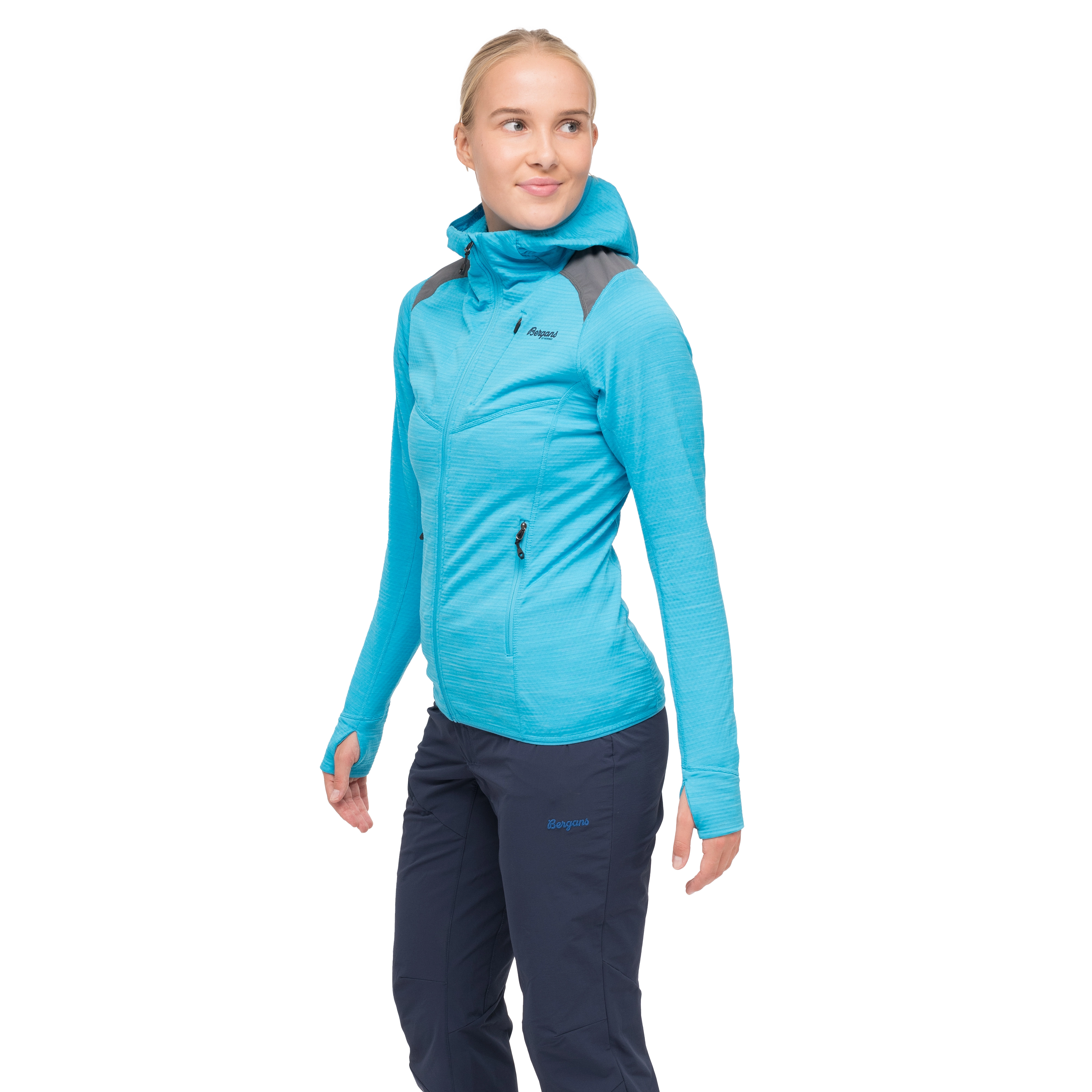 Rabot Active Mid Hood W Jacket Aqua Lagoon