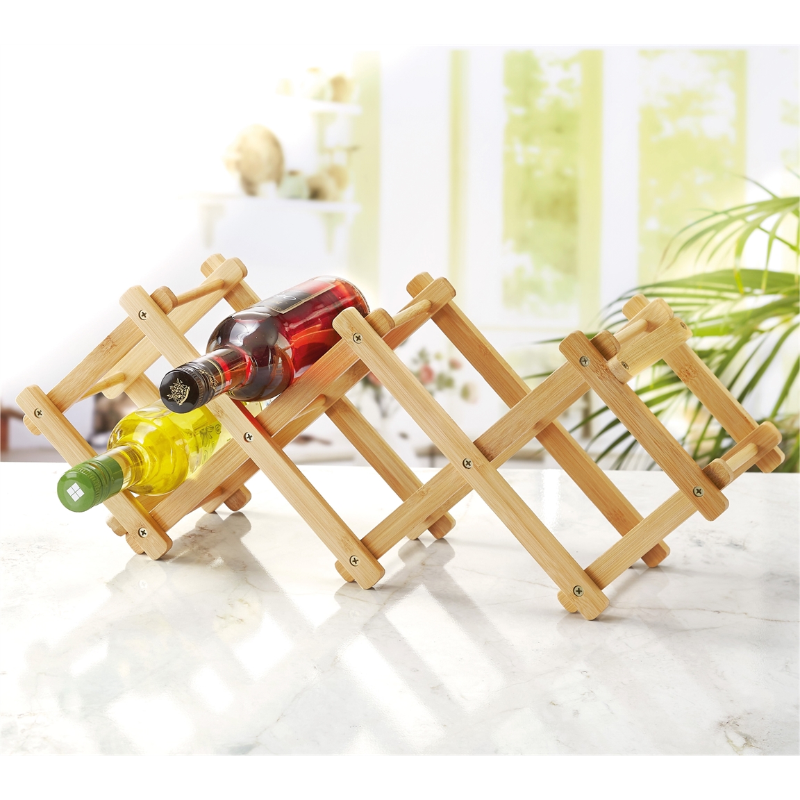 Range bouteilles bambou