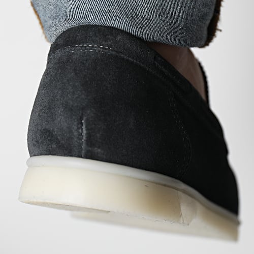 Mocassins 801 Gris Anthracite