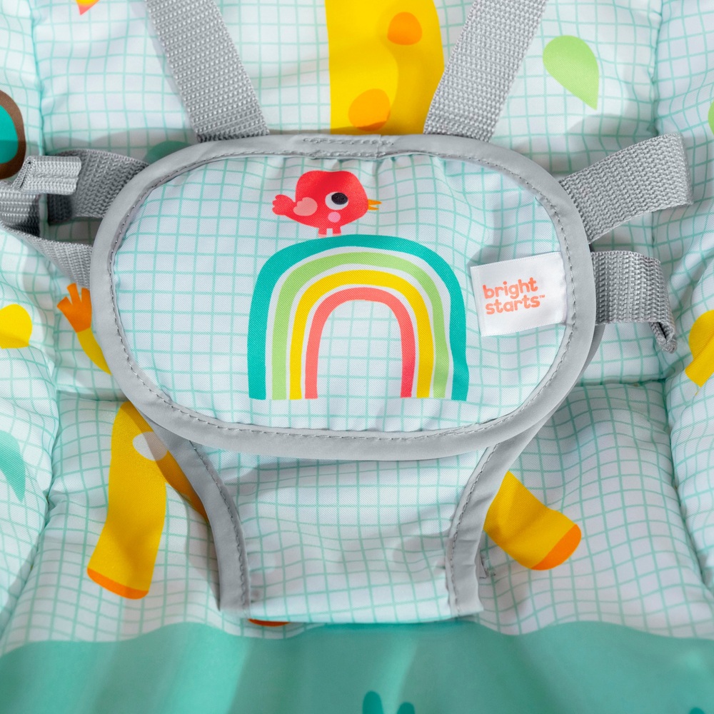 Bright Starts Babyschaukel Wild Vibes für Säuglinge und Kleinkinder