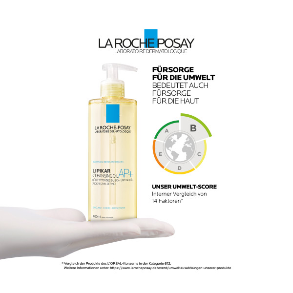 La Roche-Posay Lipikar Dusch- und Badeöl Öl Disp 400 ml