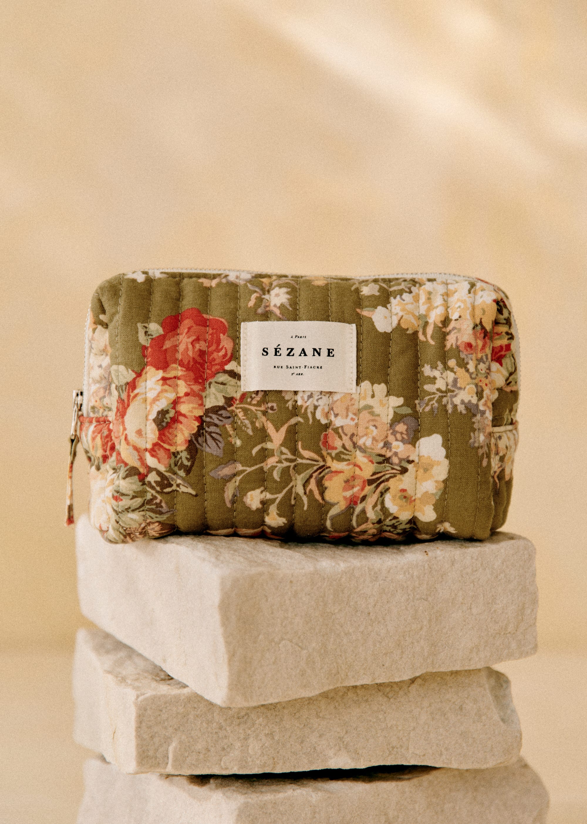 Trousse Beauté - Floral Vert - LES COMPOSANTES/DÉCOUVRIR 5906729
