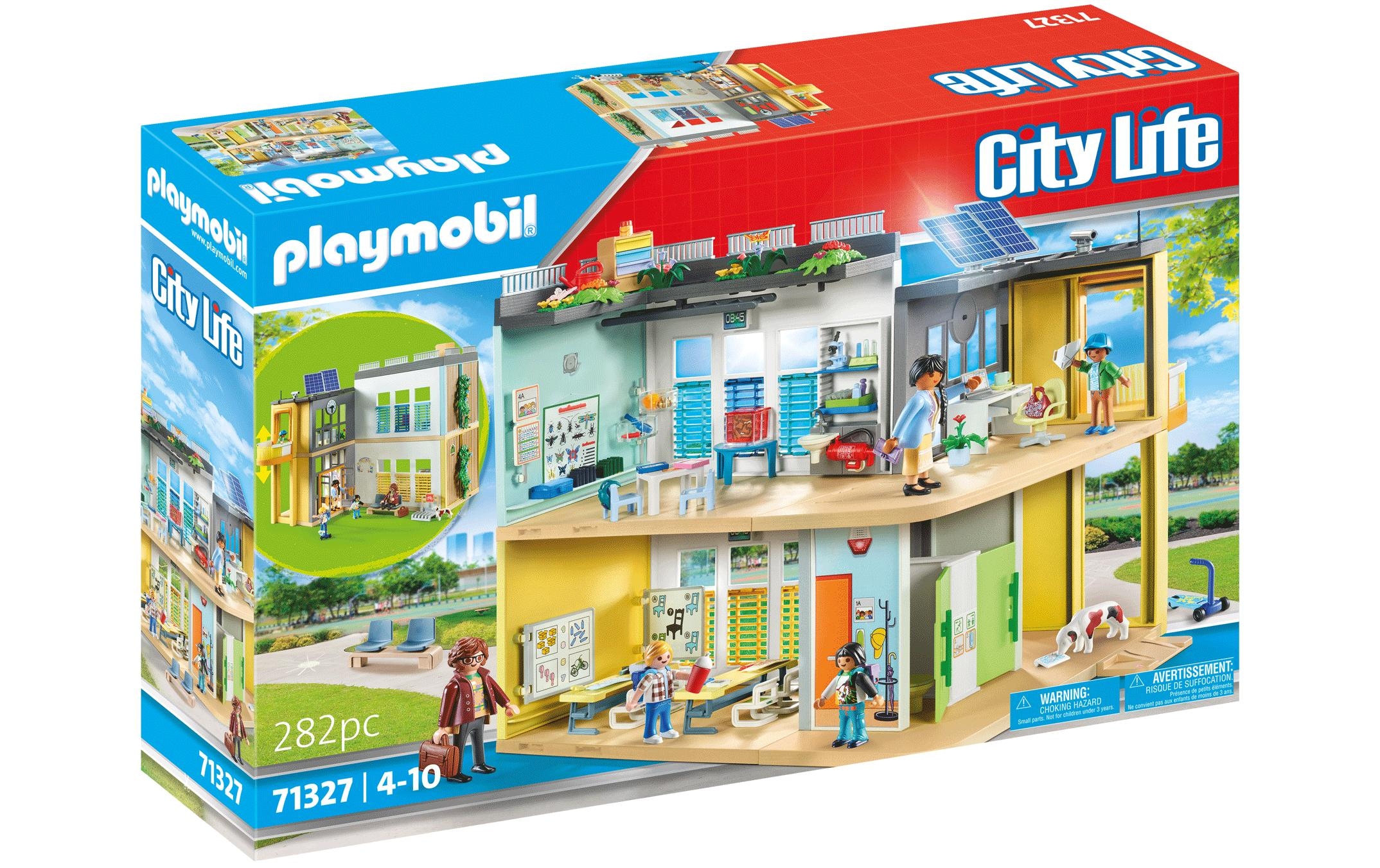 Playmobil® Spielbausteine »City Life Grosse Schule 71327«
