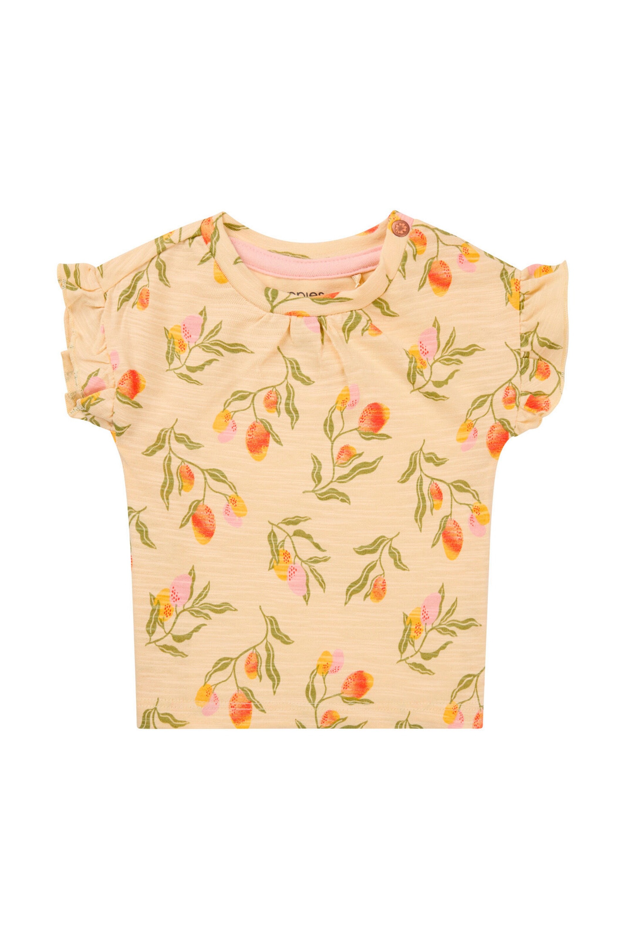Noppies Baby T-shirt Moraga Fruit pattern Medium Yellow
