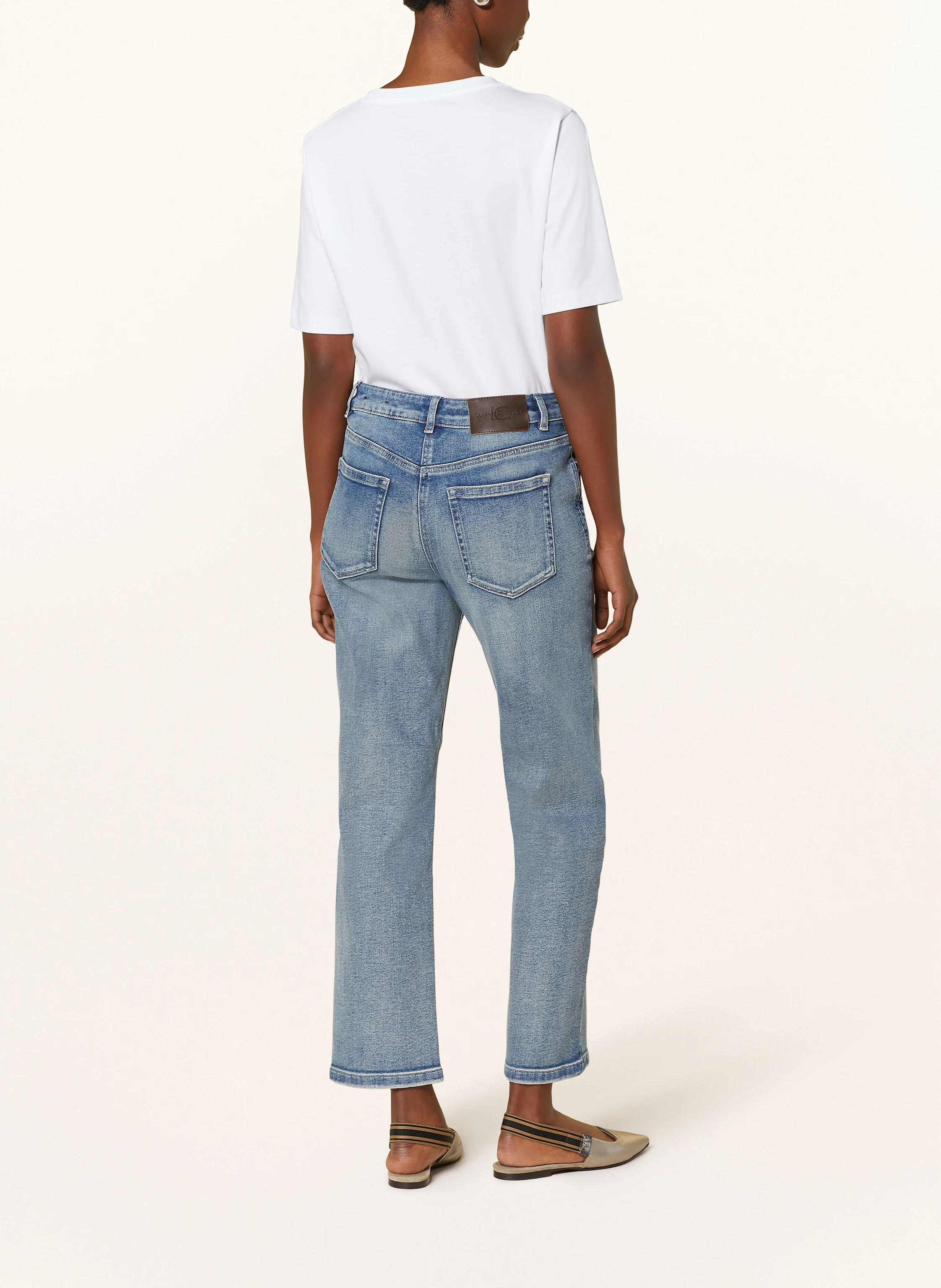 LUISA CERANO Straight Jeans