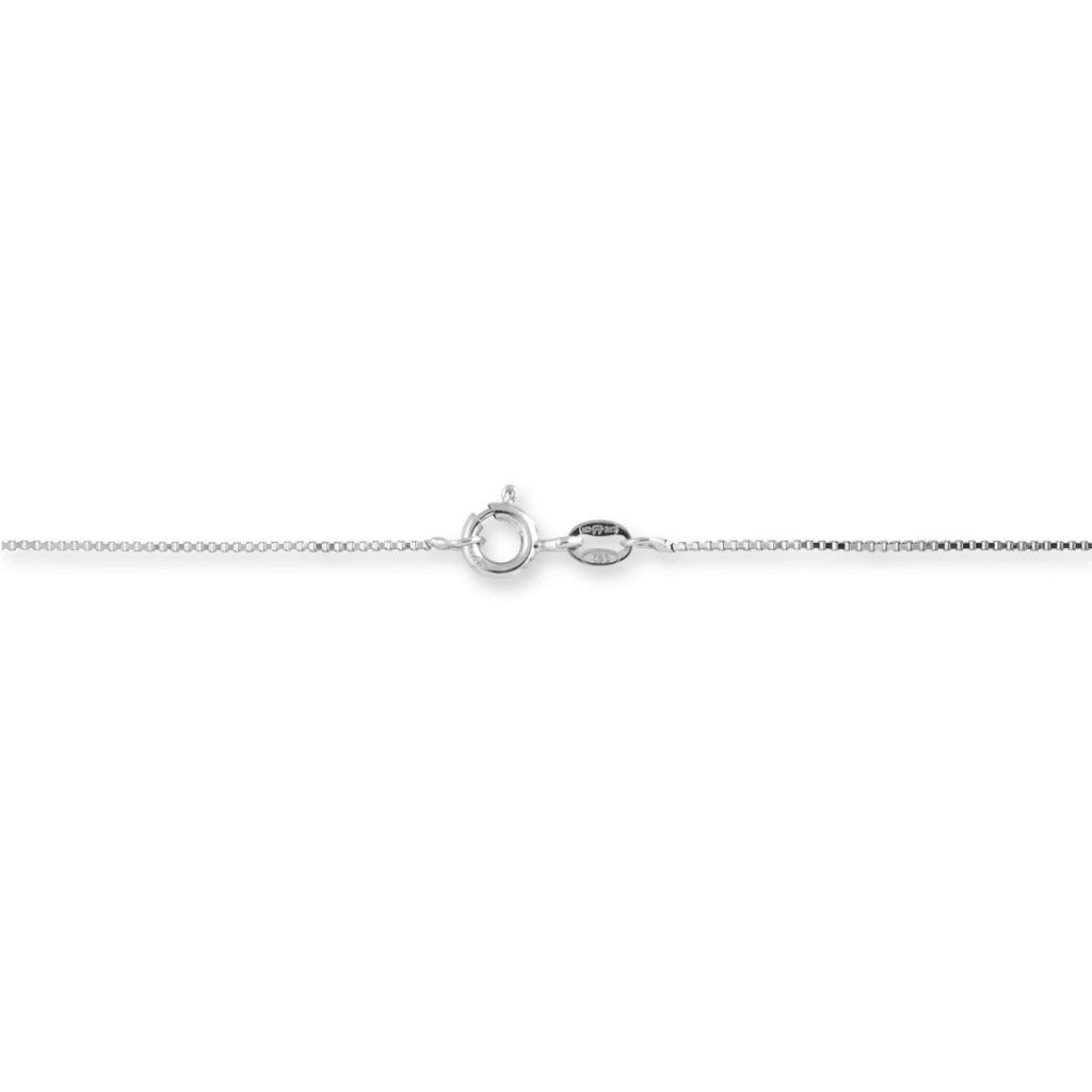 Collier Saynaae Argent Blanc Perle De Culture