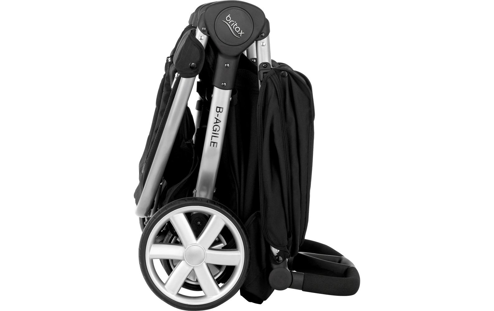 Geschwisterwagen B-Agile Double Cosmos Black<br>Zwillingswagen mit Komfort