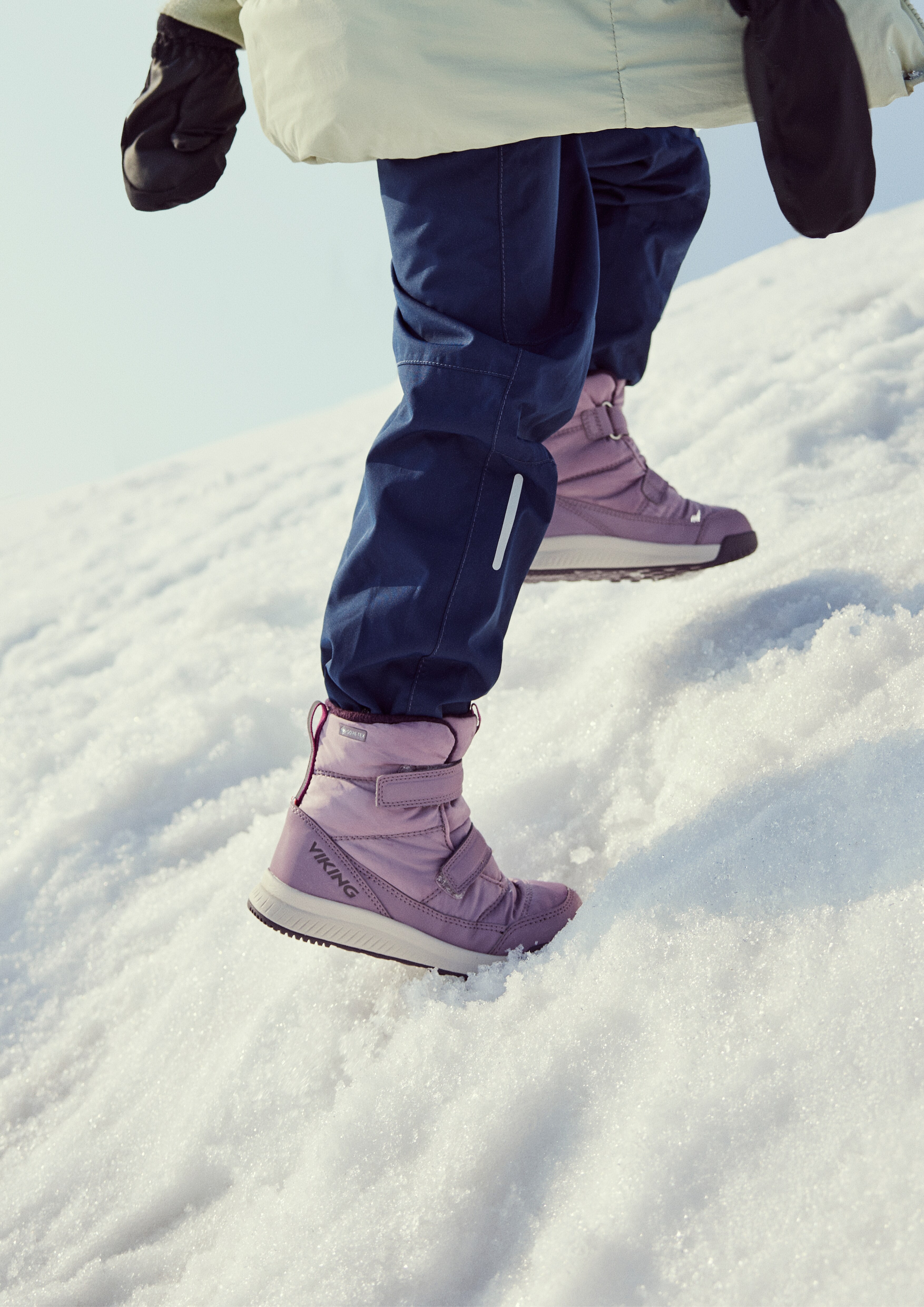Viking Aery Reflex Warm GTX<br>Vintersko til barn med Gore Tex