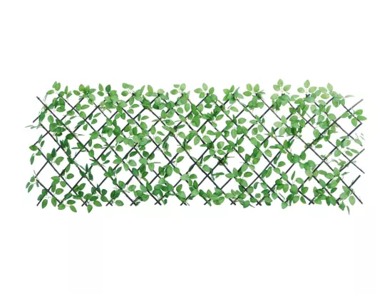 ?Treillis de lierre artificiel extensible 5 pcs vert 180x65 cm