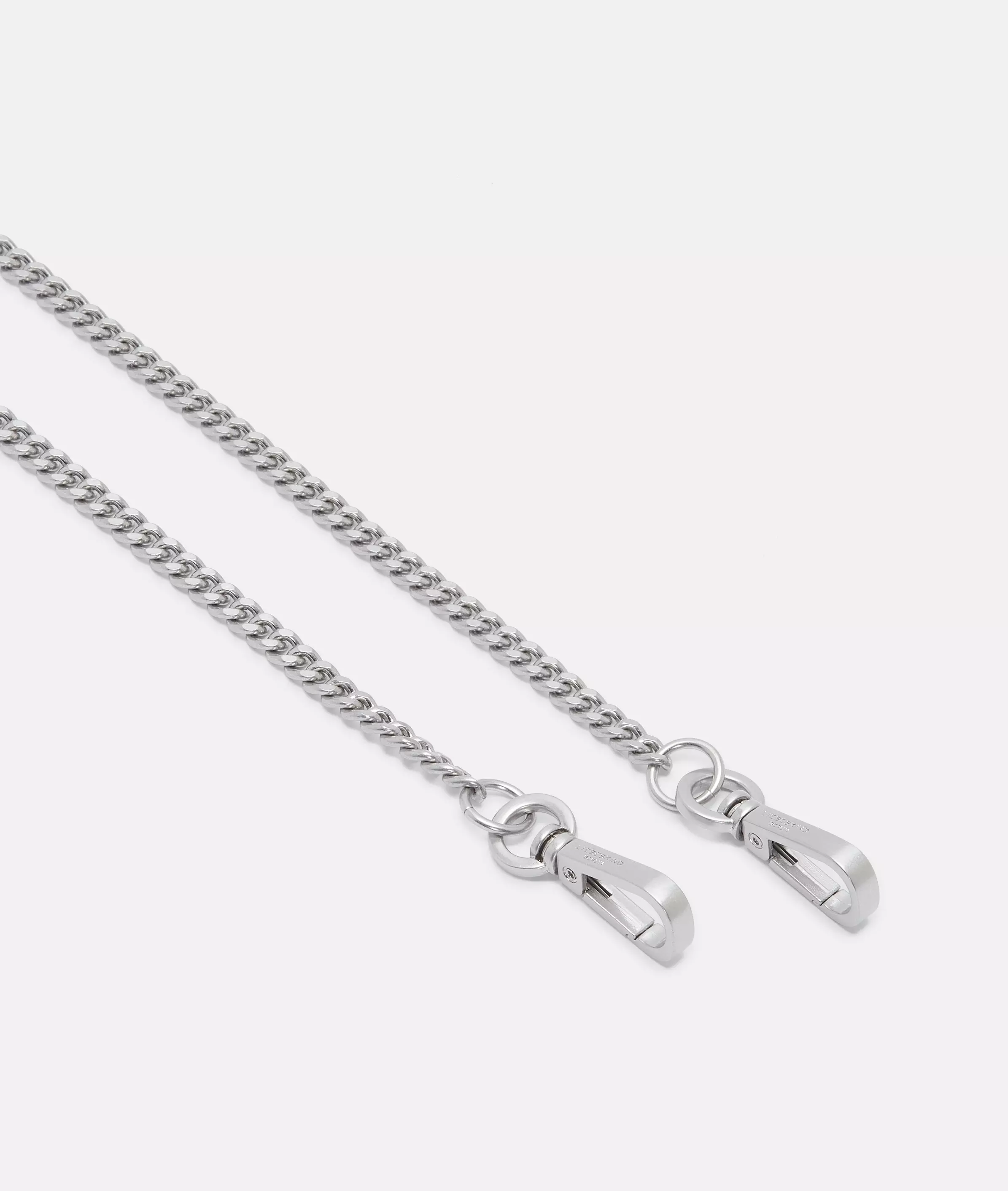 Shoulder strap Narrow metal bag strap