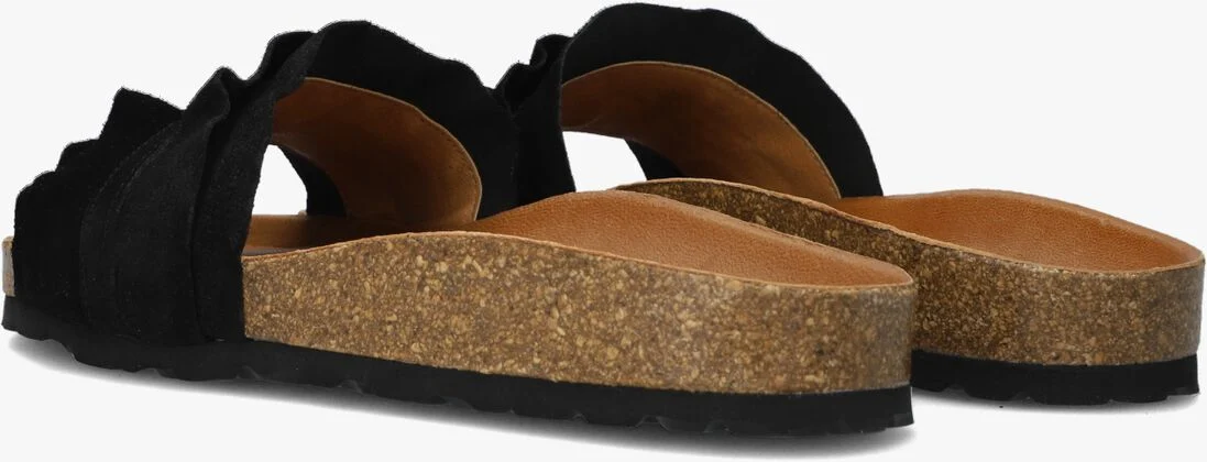 VERBENAS zwarte verbenas slippers rocio