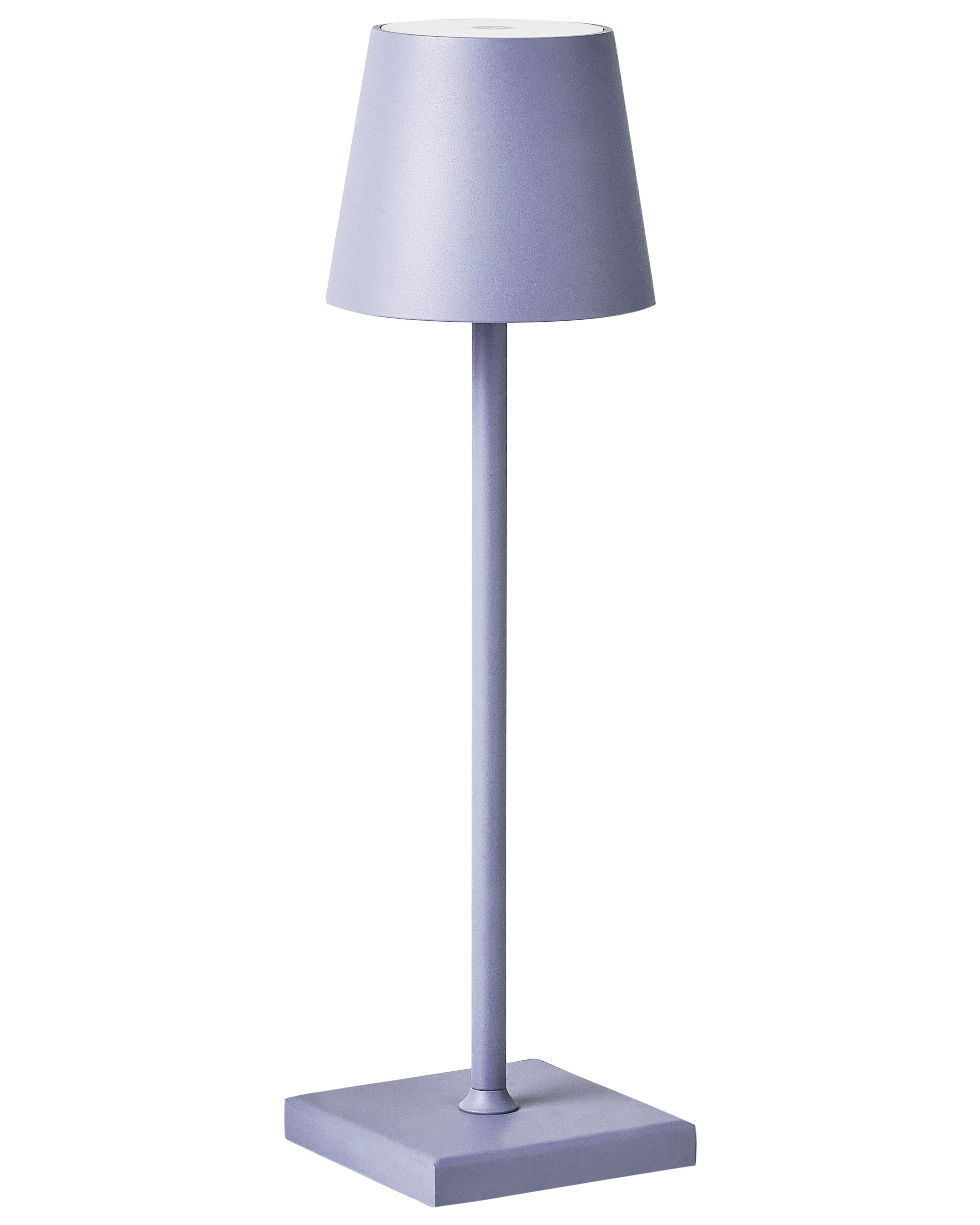 LED draadloze tafellamp BACEIRO Metaal Lichtviolet
