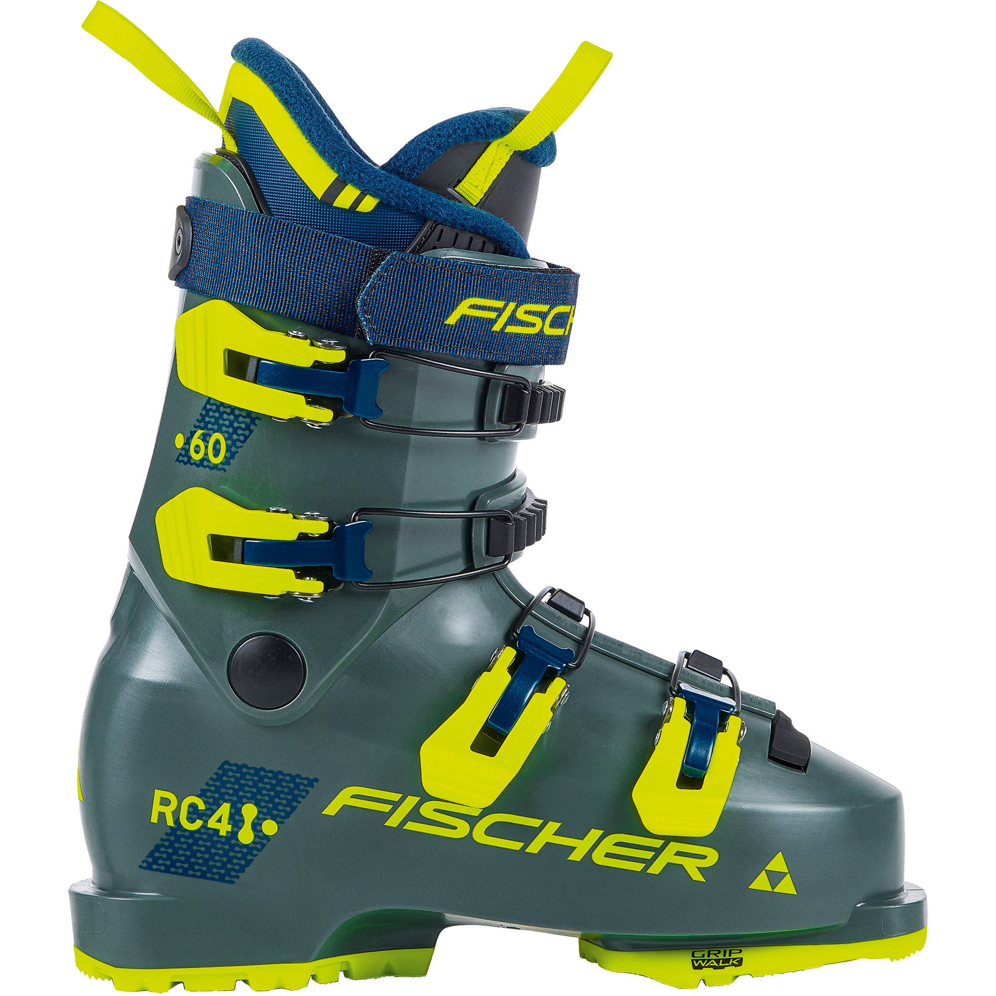 Fischer RC4 60 JR GripWalk® Alpin Skischuhe Kinder rhino grey