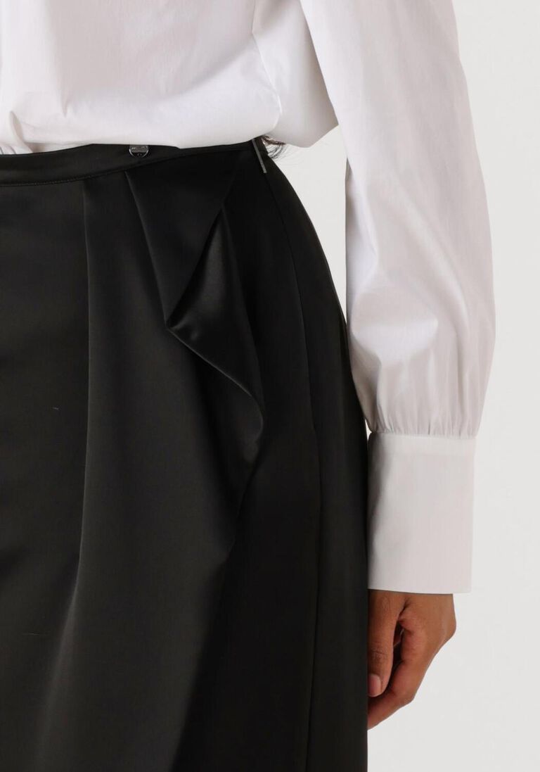 zwarte marc cain collection midirok zc 71.22 w80