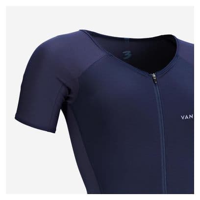 Trifonction Manches Courtes Femme Van Rysel SD Bleu Navy