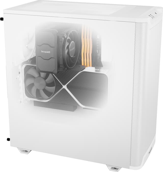 Be quiet! PURE BASE 501 Airflow PC-kabinet (hvid)