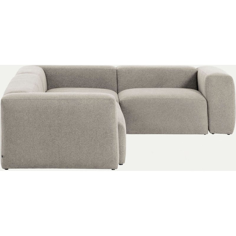 Canapé d’angle Blok 4 places beige 320 x 230 cm
