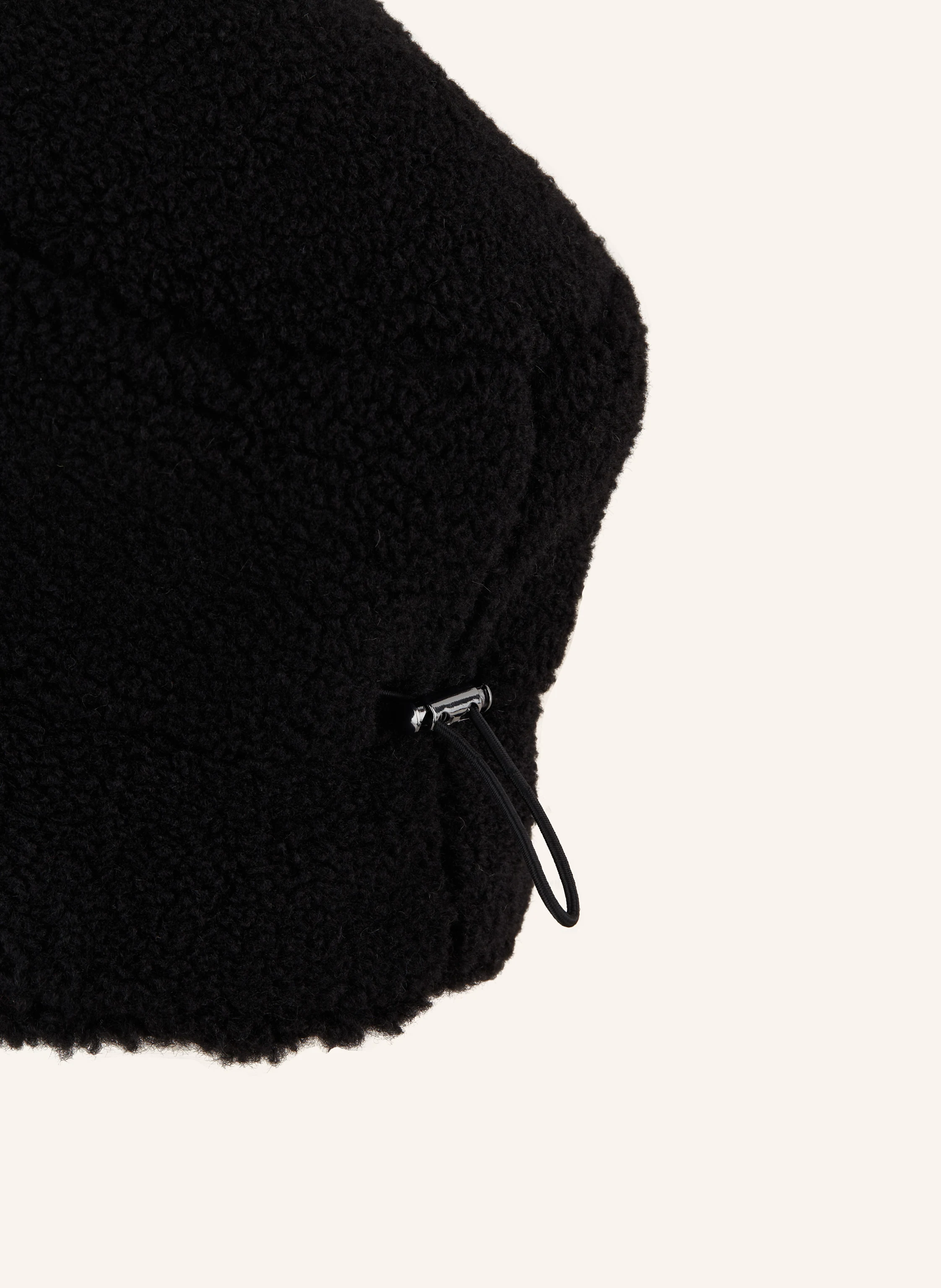 LOEVENICH Bucket-Hat aus Teddyfell