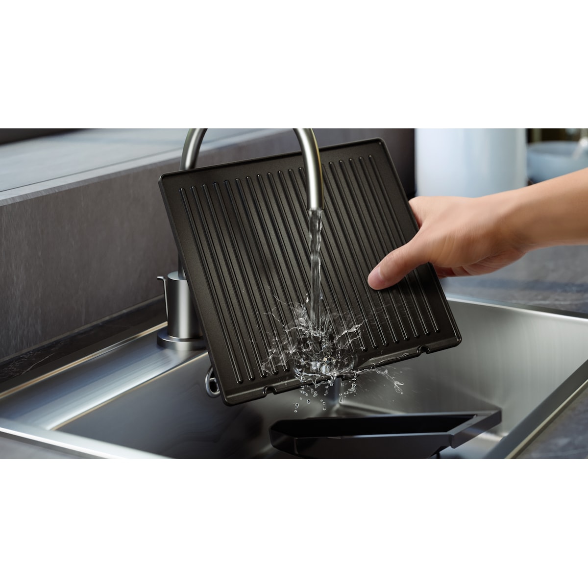 Philips 7000 Series elektrisk grill HD6307/70 (sort)