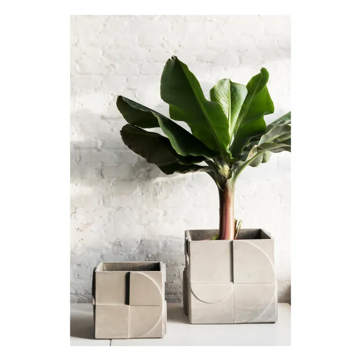 Serax Cache pot Seventies en béton  | Gris