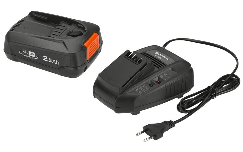 Akku und Ladegerät P4A PBA 18 V/45 + AL 1830 CVStarter-Set für das 18 V POWER FOR ALL System