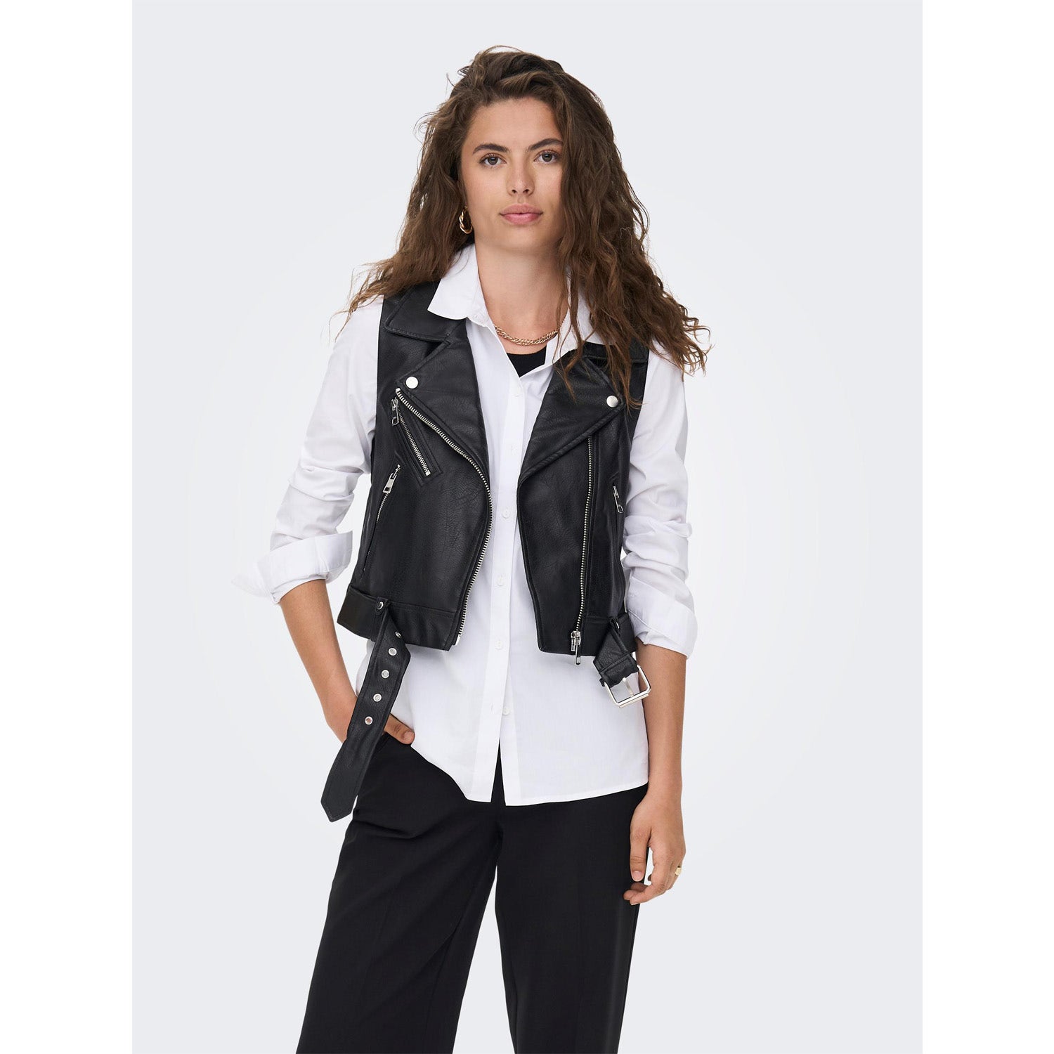 ONLY  Vera Leather Coat