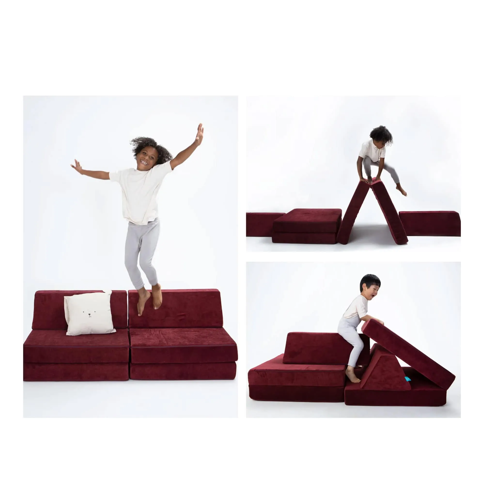 Go Coconut Canapé Modulaire Demi - Cranberry Rain