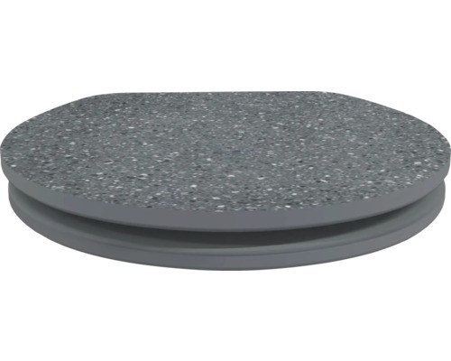 form&style toiletzitting Agrigan Terazzo decor donker soft-close mechanisme