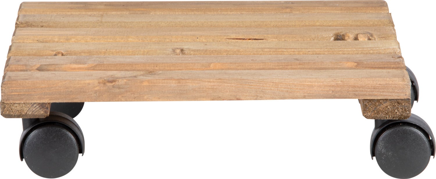Esschert Design plantentrolley Esschert's Garden bruin 29 x 29 x 8,4 cm