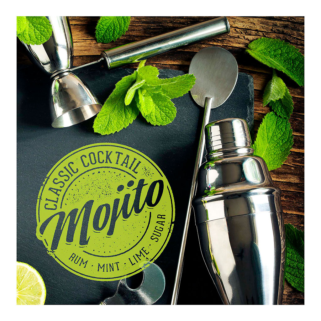 Lot de 20 serviettes papier Mojito 33x33cm
