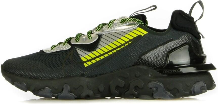 Nike React Vision Premium 3M 'Anthracite Volt' CU1463-001 zwart grijs sneakers laag