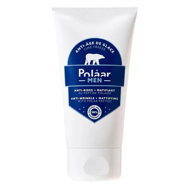 Polaar Men Anti-Ice Age Matificante Anti-Rugas com Peptídeo Polar 50ml