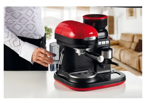 Ariete Moderna 1318 - Kaffemaskine med mælkeskummer - 15 bar
