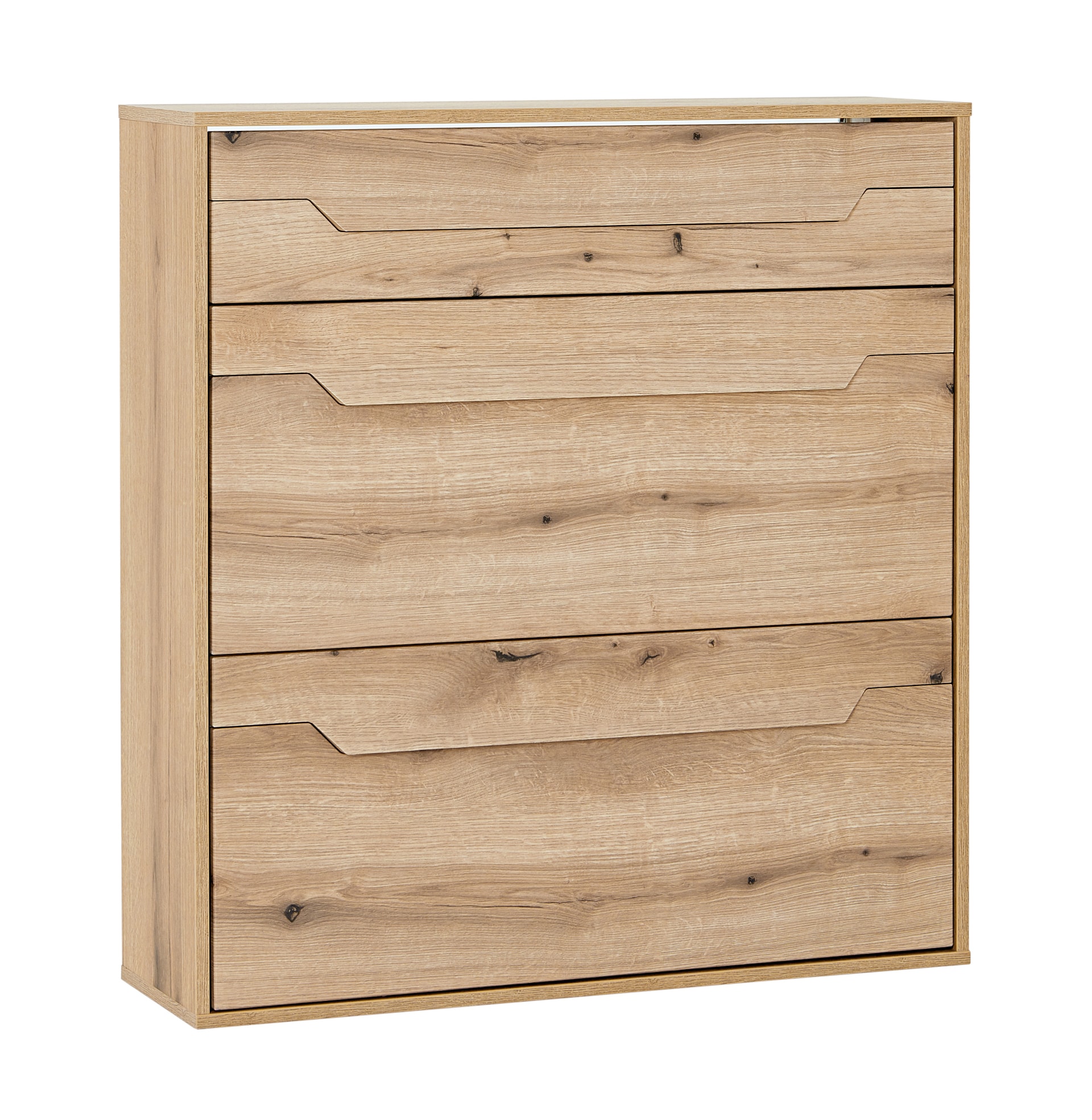 Schuhschrank Perado 94 x 100 x 27 cm Eiche Evoke NB
