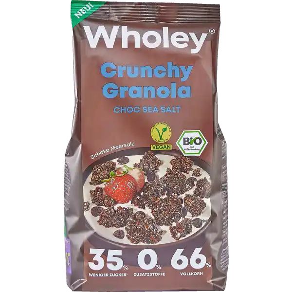 Bio Crunchy Choc Sea Salt Granola