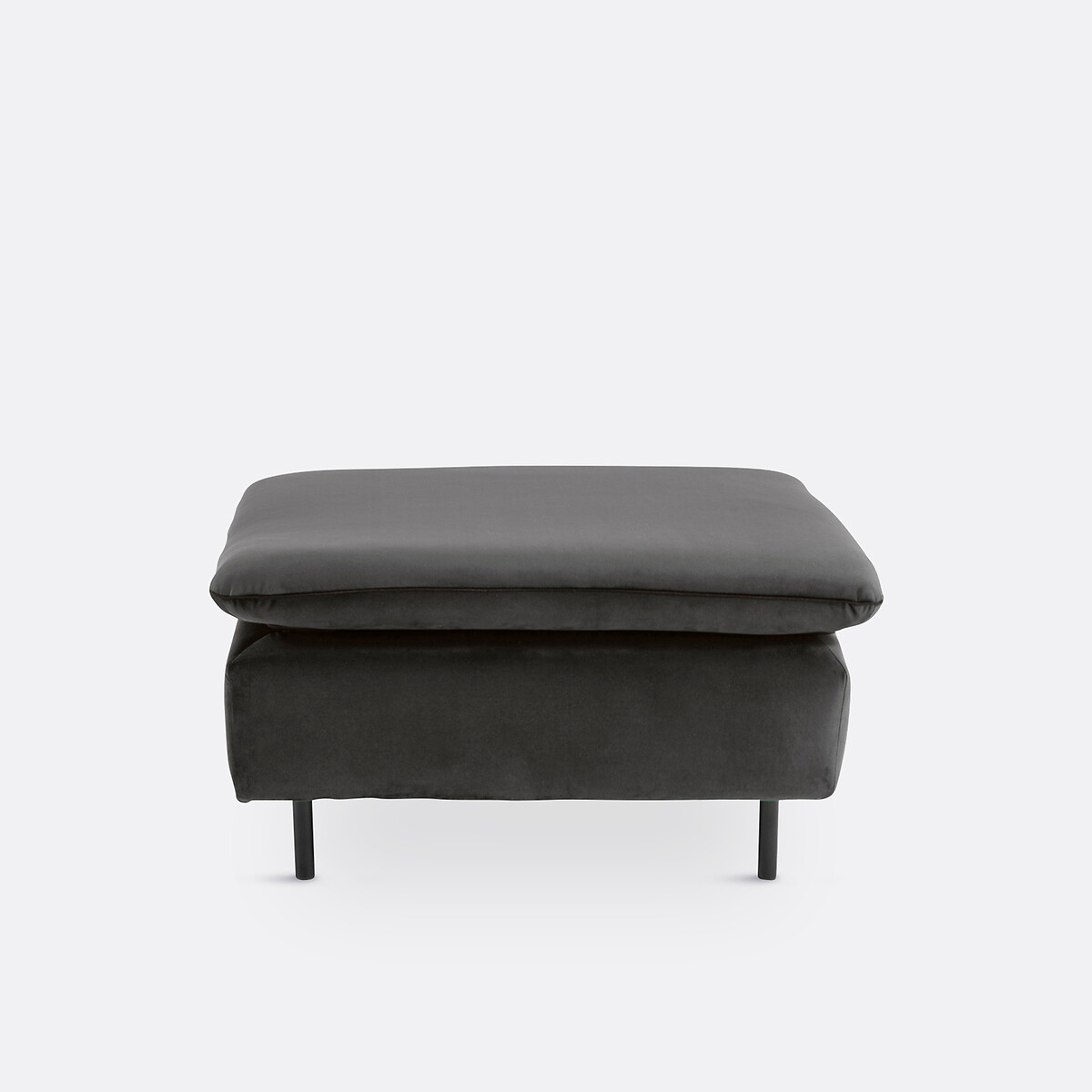LA REDOUTE INTERIEURS<br>Puff de veludo, Ivete