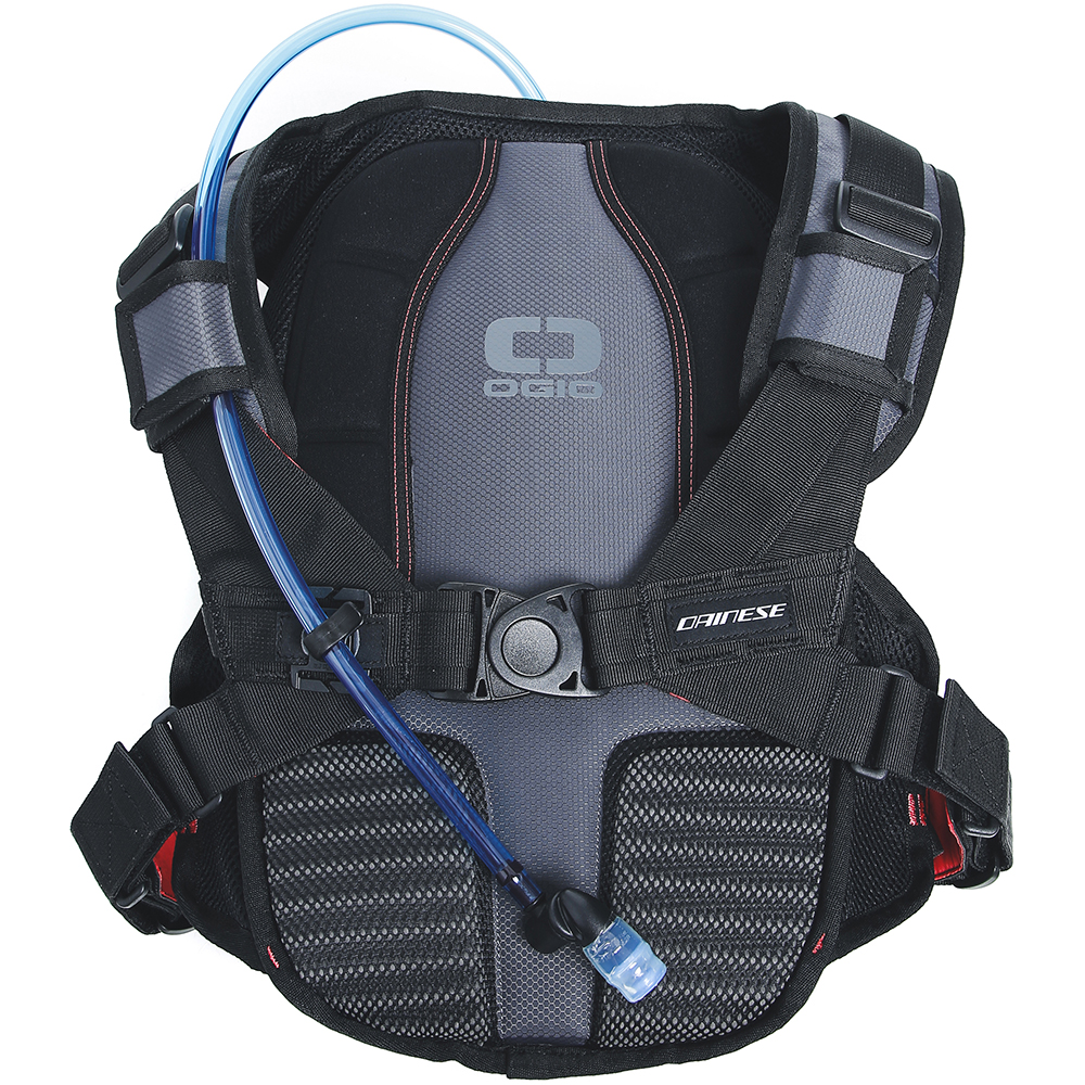Dainese - Poche à eau Alligator Noir / Gris / Rouge