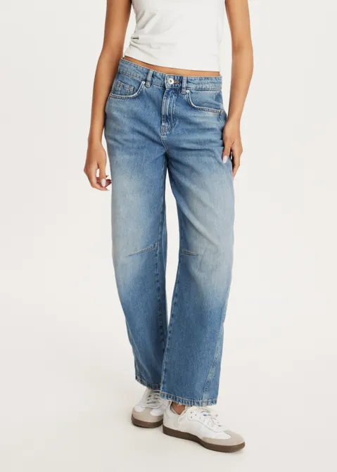 Barrel loose jeans blauw (BLW.USM)