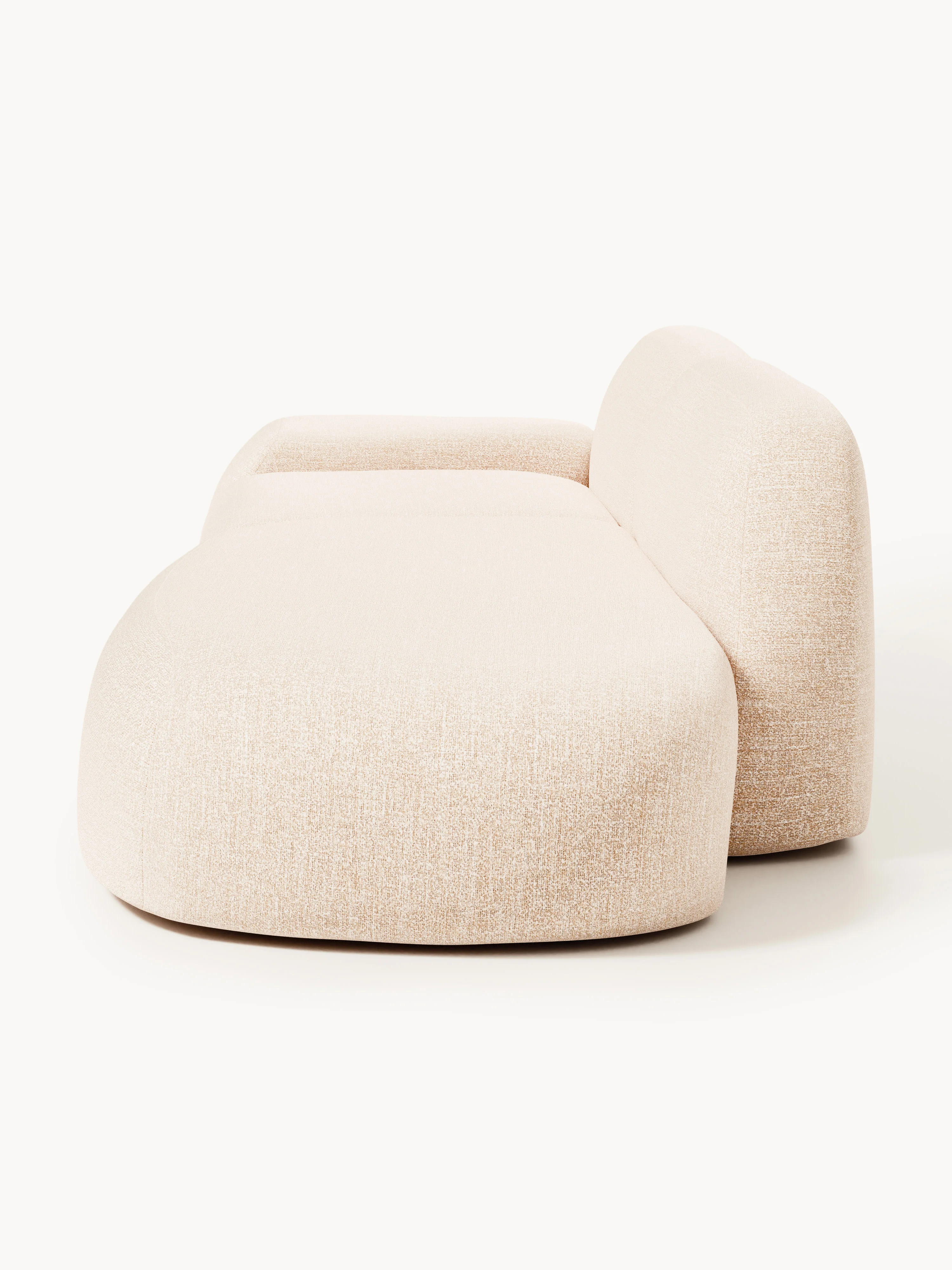 Modulaire bouclé chaise Wolke (3-zits)