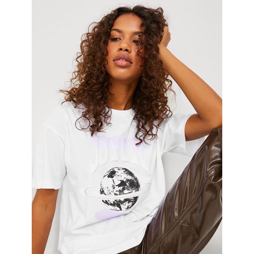 JJXX Astral Relaxed T-shirt, Bright White, XXS
