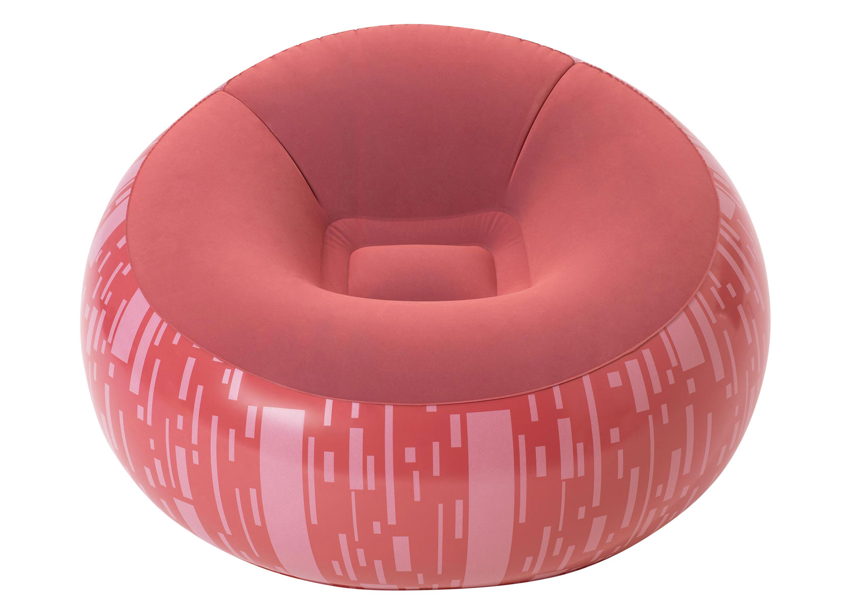 Bestway #75052 Aufblasbarer Sessel Inflate-a-chair Rot mit Print