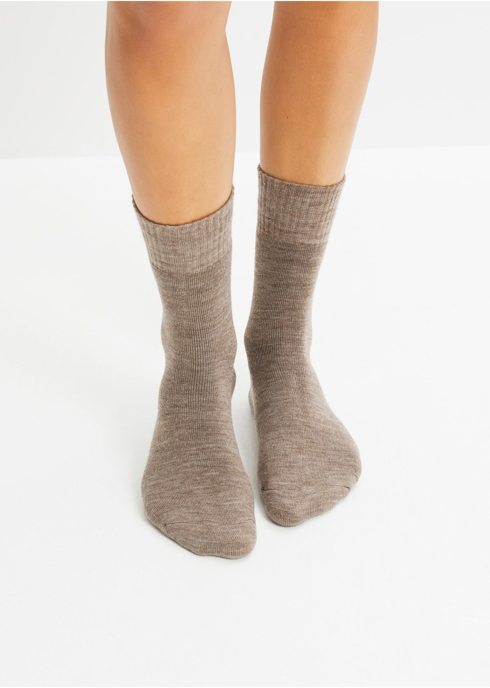 Lot de 4 paires de chaussettes thermo avec intérieur éponge